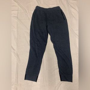 Gray sweatpants